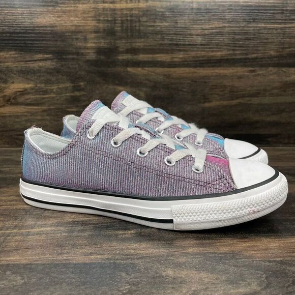 Converse All Star Chuck Taylor OX Multicolor Sneakers Junior’s Sz US  3 665100F - Picture 3 of 10